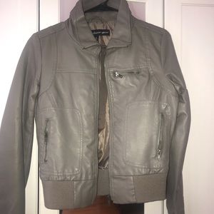 NWOT Ambiance Apparel Faux Leather Jacket